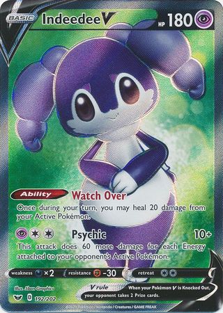 Indeedee V 192/202 - Full Art-Kantocards