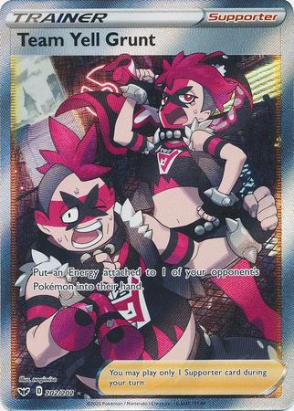 Team Yell Grunt 202/202 - Full Art-Kantocards