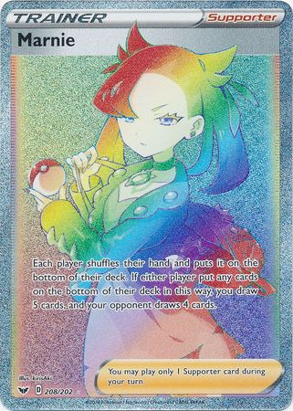 Marnie 208/202 - Hyper Rare-Kantocards