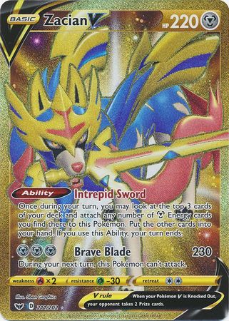 Zacian V 211/202 - Secret-Kantocards