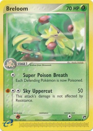 Breloom 33/100-Kantocards
