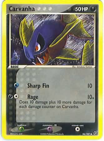 Carvanha 56/107-Kantocards