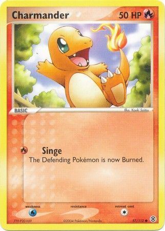 Charmander 57/112-Kantocards