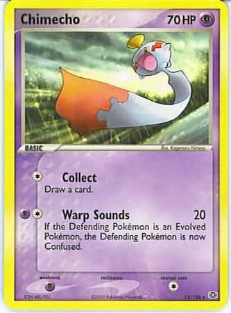 Chimecho 12/106-Kantocards