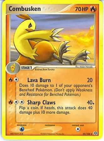 Combusken 25/106-Kantocards