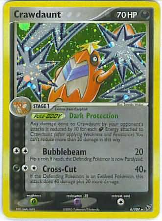 Crawdaunt 6/107-Kantocards