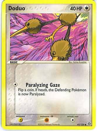Doduo 45/106-Kantocards