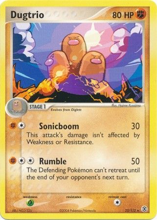 Dugtrio 22/112-Kantocards