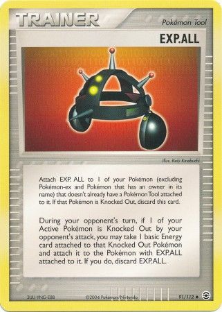 EXP.ALL 91/112-Kantocards