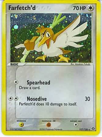 Farfetch'd 107/106-Kantocards