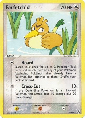 Farfetch'd 23/112-Kantocards