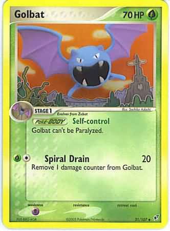 Golbat 31/107-Kantocards