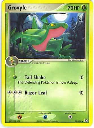 Grovyle 28/106-Kantocards