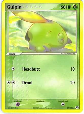 Gulpin 51/106-Kantocards