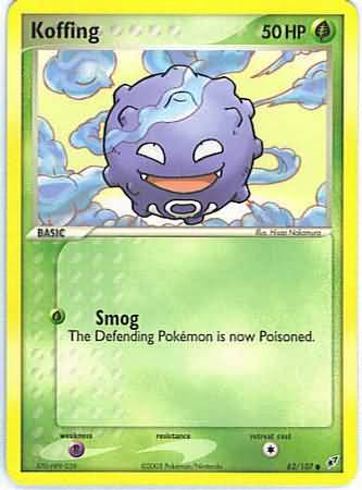 Koffing 62/107-Kantocards