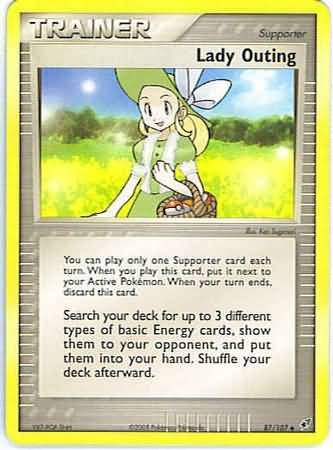 Lady Outing 87/107-Kantocards