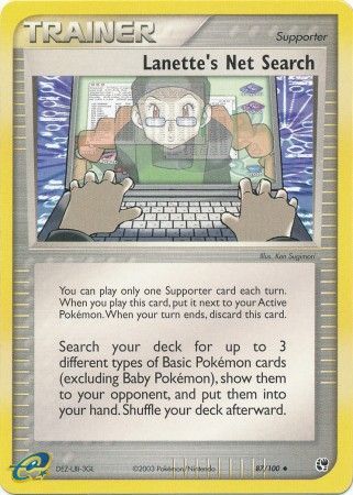 Lanette's Net Search 87/100-Kantocards