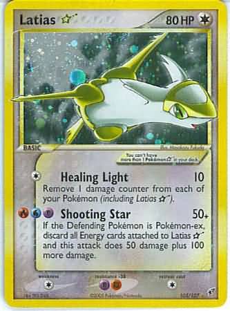 Latias Star 105/107-Kantocards