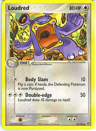 Loudred 35/106-Kantocards