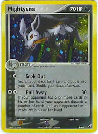 Mightyena 12/107-Kantocards