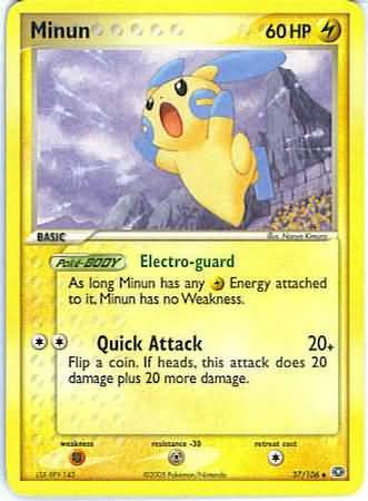 Minun 37/106-Kantocards