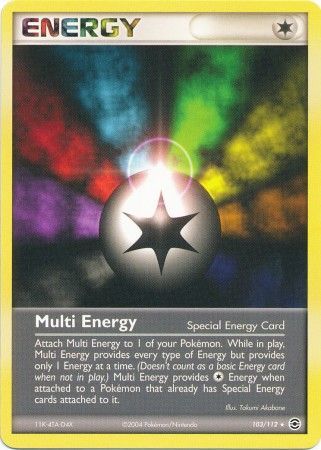 Multi Energy 103/112-Kantocards
