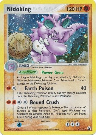 Nidoking 8/112-Kantocards