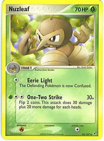 Nuzleaf 43/107-Kantocards