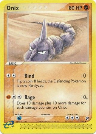 Onix 71/100-Kantocards