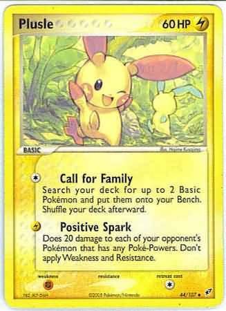 Plusle 44/107-Kantocards