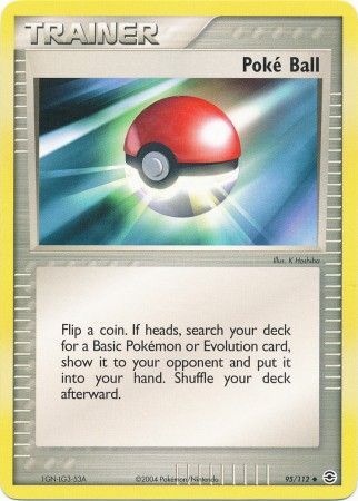Poké Ball 95/112-Kantocards