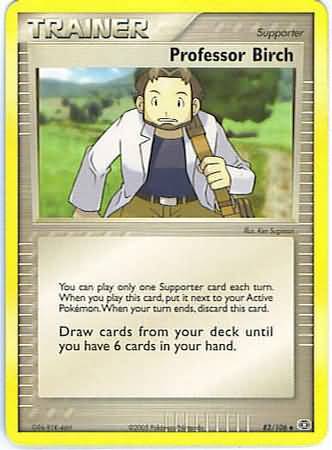 Professor Birch 82/106-Kantocards