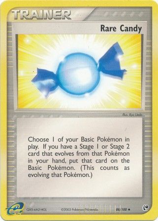 Rare Candy 88/100-Kantocards
