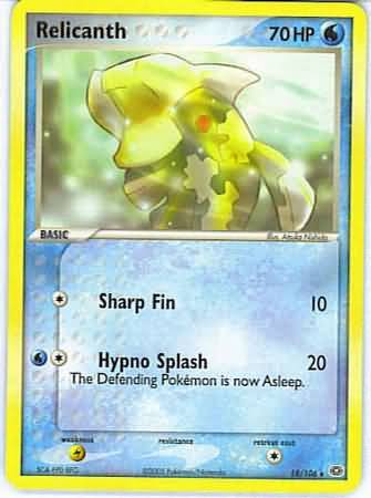 Relicanth 18/106-Kantocards