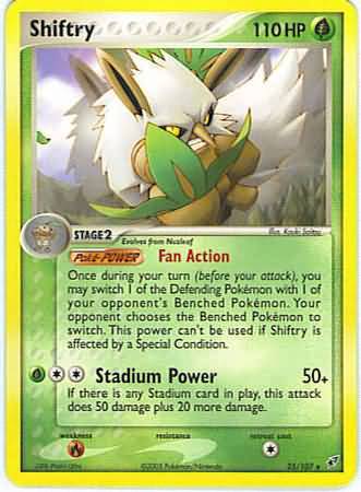 Shiftry 25/107-Kantocards