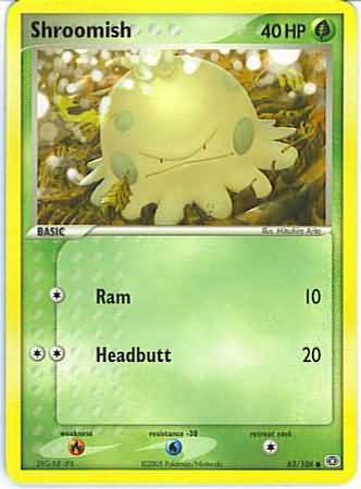 Shroomish 63/106-Kantocards