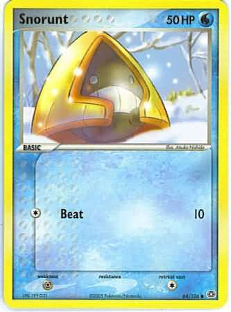 Snorunt 64/106-Kantocards