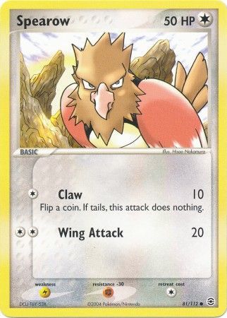 Spearow 81/112-Kantocards