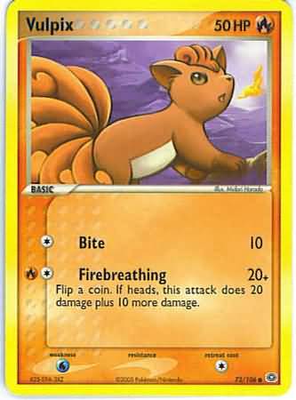 Vulpix 72/106-Kantocards