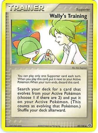 Wally's Training 85/106-Kantocards