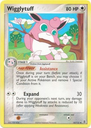 Wigglytuff 52/112-Kantocards