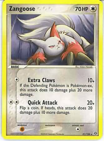 Zangoose 21/106-Kantocards