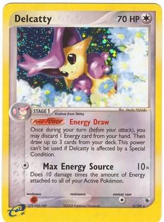 Delcatty 5/109 - Holo-Kantocards