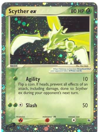 Scyther ex 102/109-Kantocards
