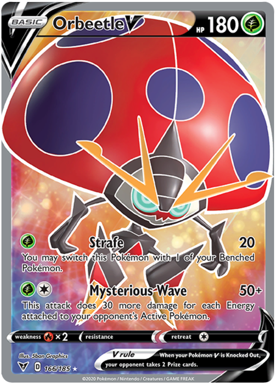 Orbeetle V 166/185-Kantocards