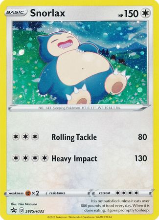 Snorlax SWSH032-Kantocards