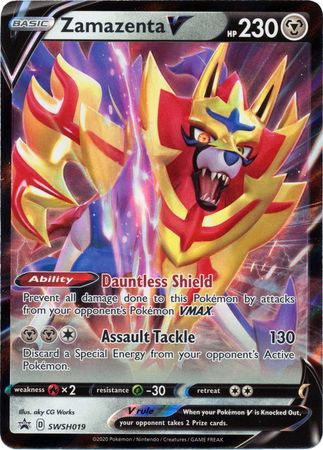 Zamazenta V SWSH019-Kantocards