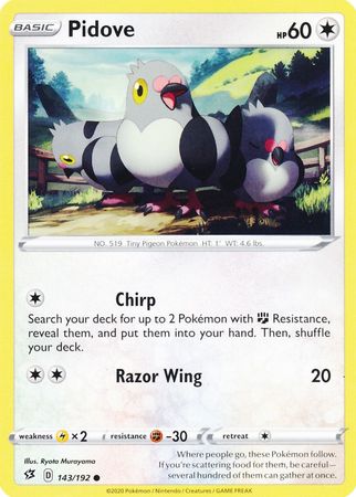 Pidove 143/192-Kantocards