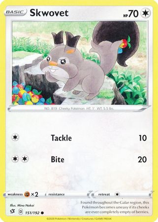 Skwovet 151/192-Kantocards