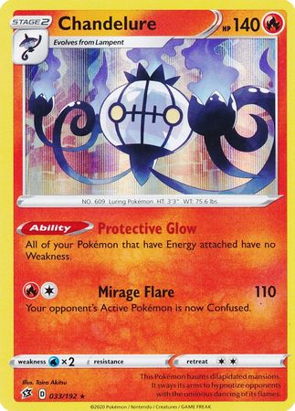 Chandelure 033/192-Kantocards